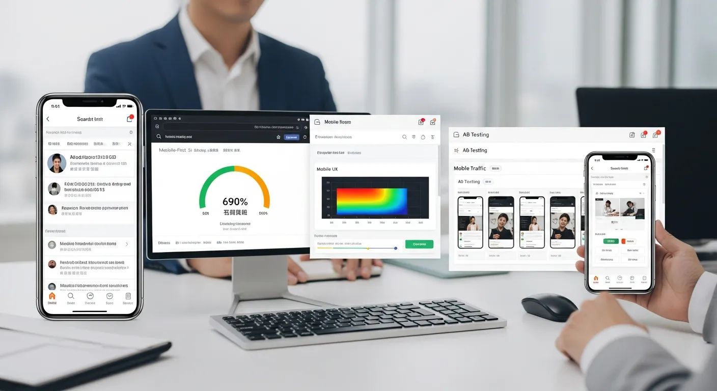 2025 중소기업 모바일 퍼스트 SEO: 사용자 경험 690% 폭발시키는 5가지 핵심 전략 - SEO 마케팅 가이드