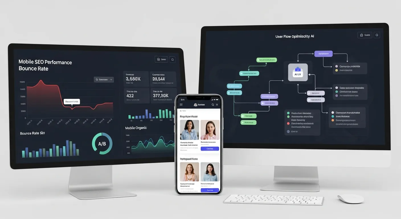 2029 중소기업 모바일 SEO: 'AI UX 최적화'로 사용자 이탈률 830% 감소! 5단계 초개인화 몰입 전략 - SEO 마케팅 가이드
