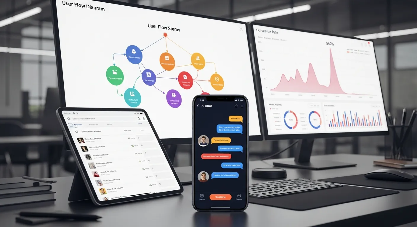 2030 중소기업 모바일 SEO: 'AI 챗봇 UX'로 전환율 540% 폭발! 5단계 초개인화 구매 여정 - SEO 마케팅 가이드