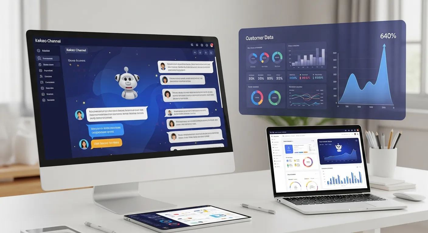 2025 중소기업 카카오 채널: 'AI 기반 초개인화 메시지'로 친구 추가율 640% 폭발! 5단계 성장 전략 - SNS Marketing 마케팅 가이드