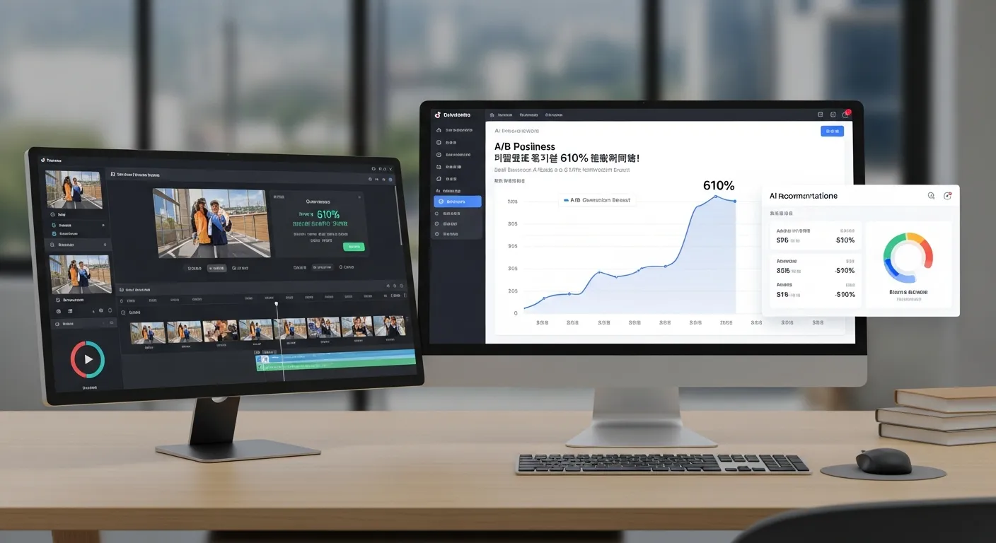 2025 중소기업, 숏폼 비디오 '데이터 기반 최적화'로 전환율 610% 폭발! 5단계 AI 전략 - Video Marketing 마케팅 가이드