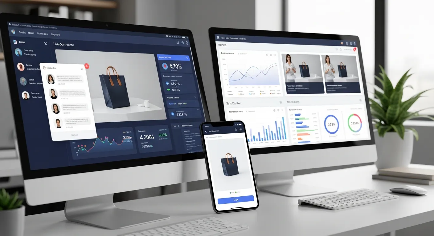 2025 중소기업 라이브 커머스: '초개인화 AI'로 매출 580% 폭발! 5단계 전환 전략 - Video Marketing 마케팅 가이드