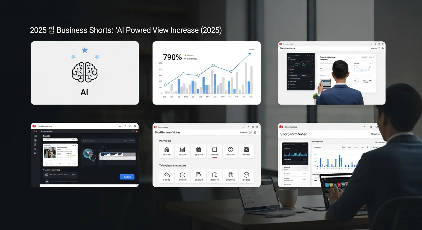 2025 중소기업 쇼츠 마케팅: 'AI 기반 숏폼 자동 생성'으로 조회수 790% 폭발! 5단계 초개인화 전략 - Video Marketing 마케팅 가이드