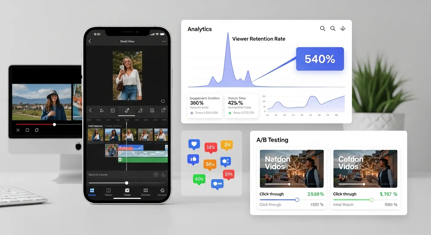 2027 중소기업, '초개인화 숏폼'으로 시청 유지율 540% 폭발! 5단계 몰입 전략 - Video Marketing 마케팅 가이드
