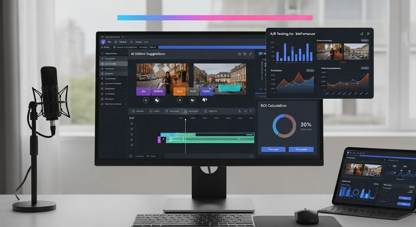 2029 중소기업 영상 제작 ROI 450% 폭발: 'AI 기반 감성 편집' 5단계 초자동화 전략 - Video Marketing 마케팅 가이드
