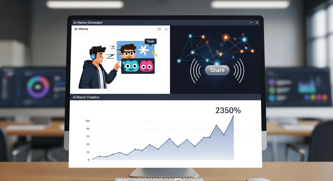 2029년 중소기업 바이럴 마케팅: 'AI 밈 제너레이터'로 Z세대 공략! 공유율 2350% 폭발 5단계 전략 - Viral Marketing 마케팅 가이드