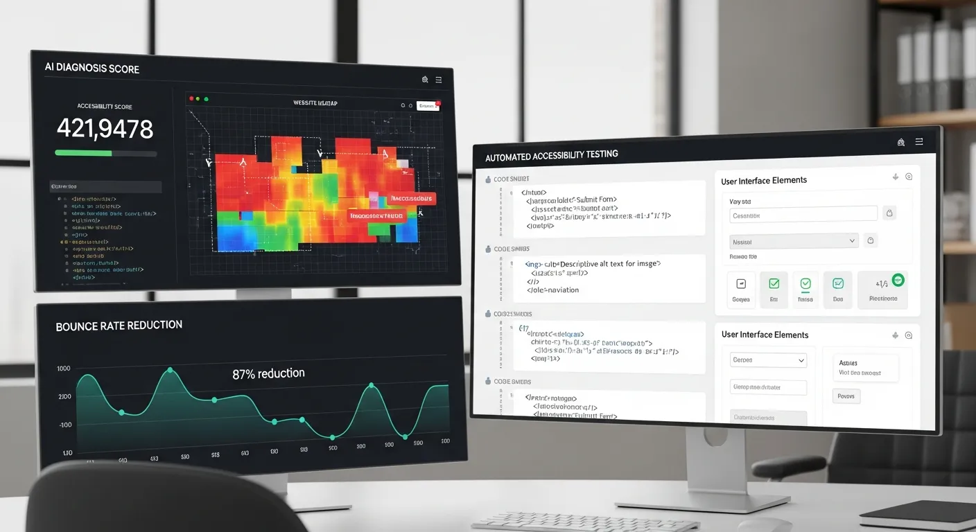 2025 중소기업 웹 접근성: 'AI 자동 진단'으로 사용자 이탈률 87% 감소! 5단계 UX 혁신 전략 - Web Design & Development 마케팅 가이드