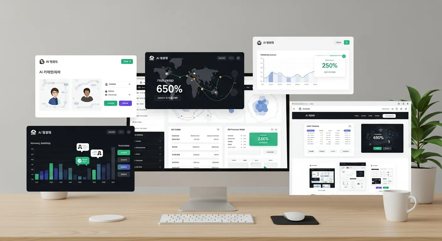 2025 중소기업 홈페이지 제작: 'AI 기반 고객 여정' 설계로 전환율 650% 폭발! 5단계 성장 전략 - Web Design & Development 마케팅 가이드