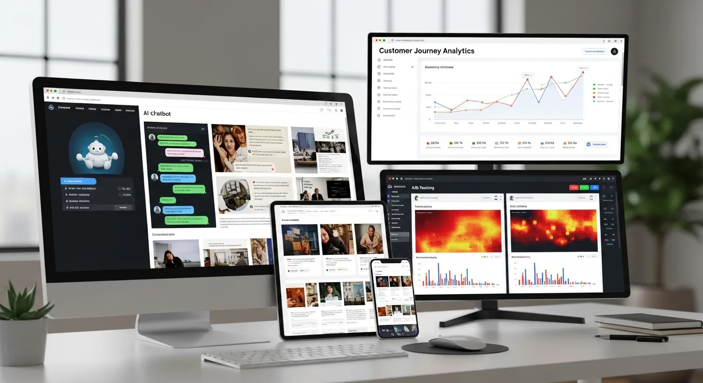 2025 중소기업, 'AI 기반 반응형 웹 디자인'으로 고객 체류시간 720% 폭발! 5단계 초개인화 전략 - Web Design & Development 마케팅 가이드