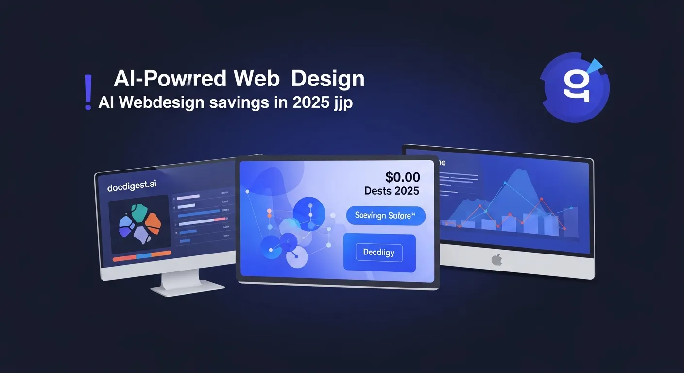 2025 중소기업 웹사이트 제작비 절감: AI 기반 '노코드 자동 디자인'으로 57% 비용 절감! 5단계 스마트 예산 전략 - Web Design & Development 마케팅 가이드