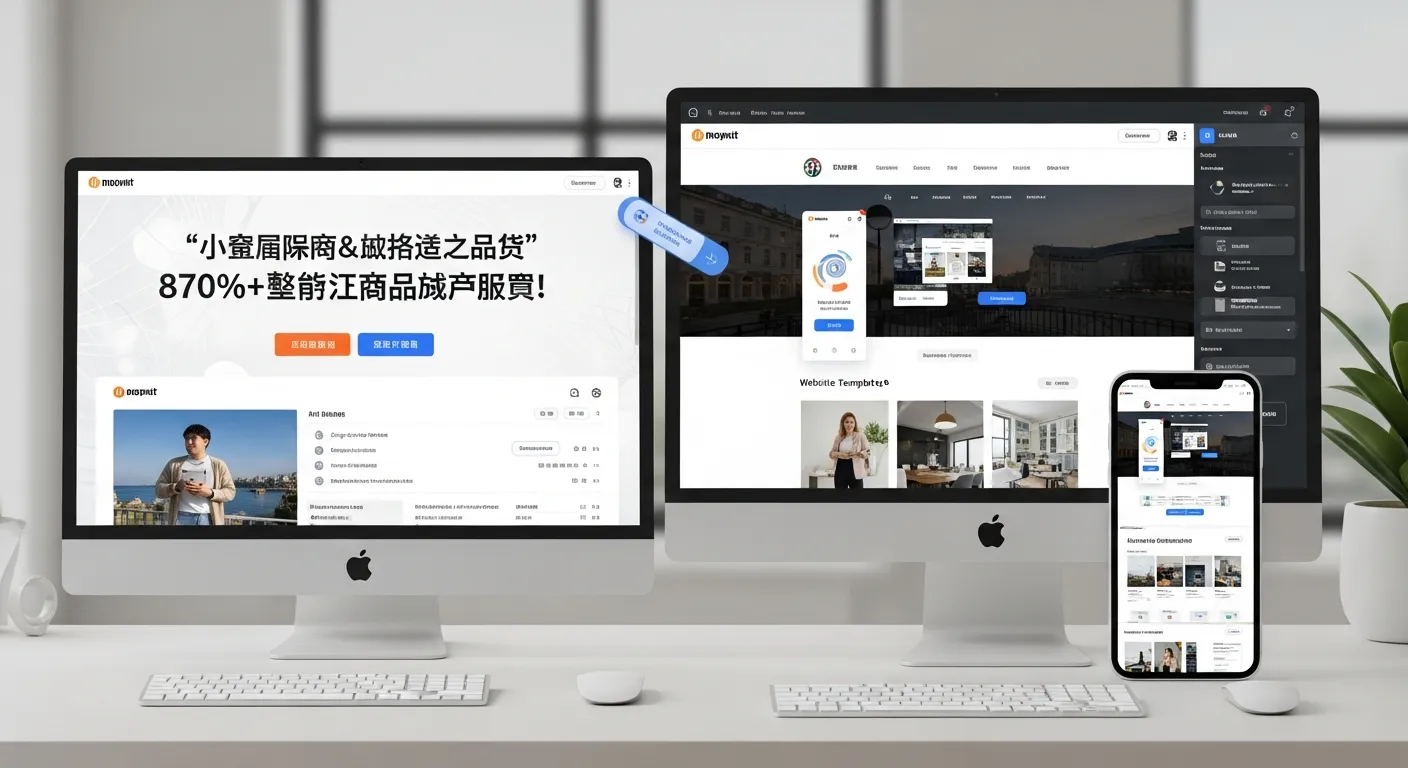 2025 소상공인 웹사이트 제작: 'AI 디자인 & 노코드'로 870% 생산성 폭발! 5단계 초간단 구축 전략 - Web Design & Development 마케팅 가이드