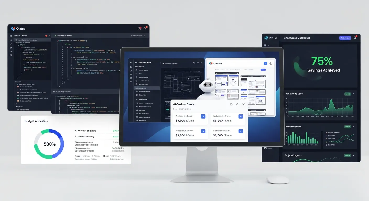 2025 중소기업 웹사이트 제작 비용: AI 맞춤 견적 & 75% 예산 절감 5단계 전략 - Web Design & Development 마케팅 가이드