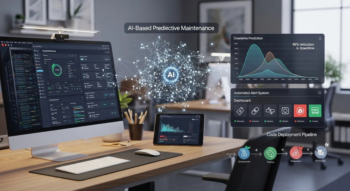 2030 중소기업 웹사이트 유지보수: 'AI 기반 예측 정비'로 다운타임 95% 감소! 5단계 초자동화 전략 - Web Design & Development 마케팅 가이드