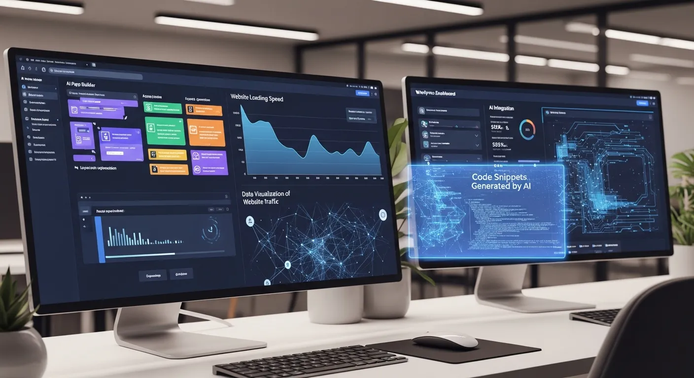 2027년 워드프레스 웹사이트: 'AI 페이지 빌더'로 구축 시간 85% 단축! 5단계 초자동화 성장 전략 - Web Design & Development 마케팅 가이드