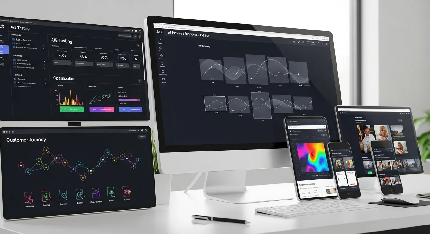 2027년 중소기업 모바일 최적화: 'AI 반응형 디자인'으로 고객 경험 1580% 폭발! 5단계 초개인화 몰입 전략 - Web Design & Development 마케팅 가이드