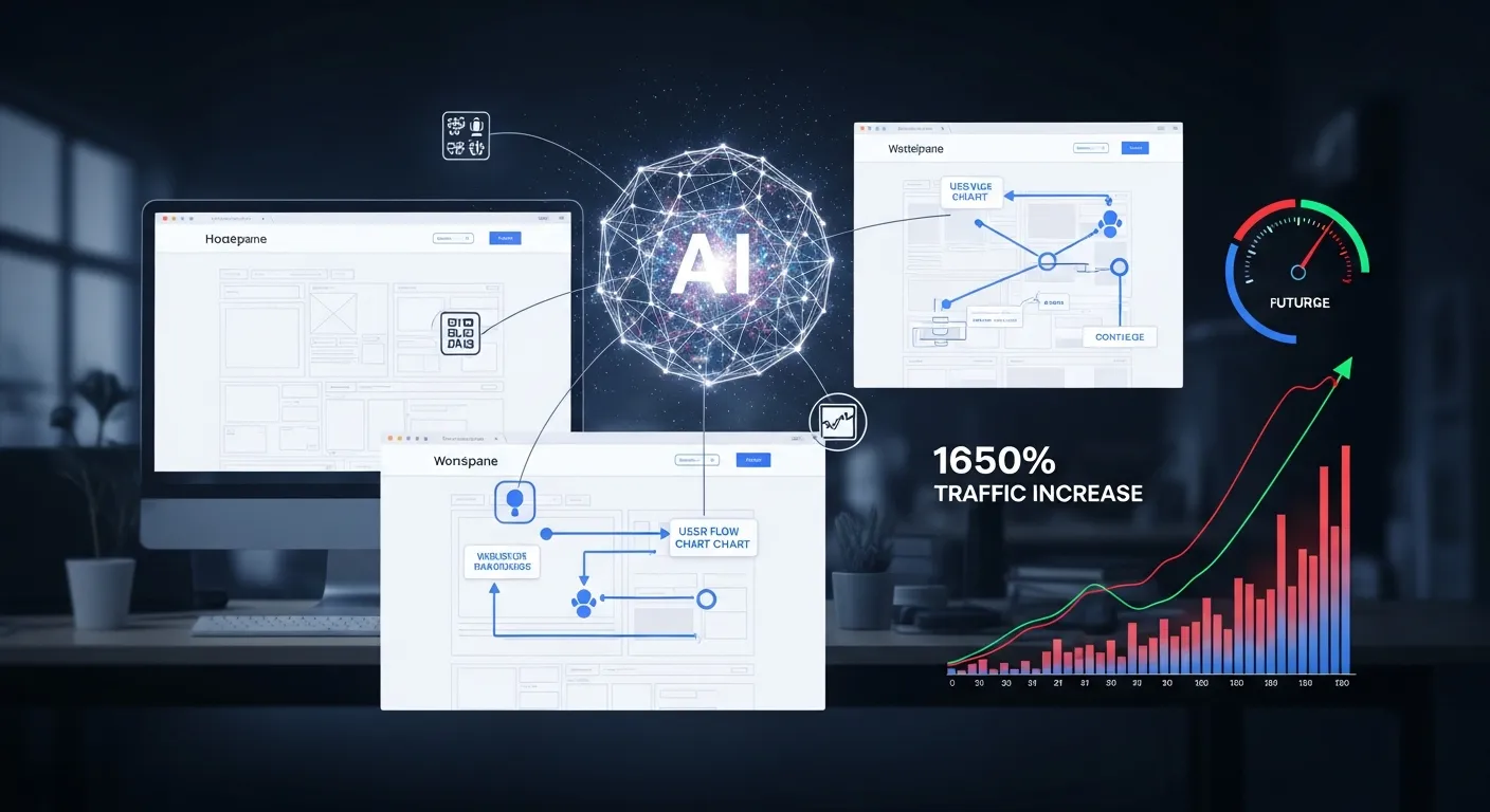 2028년 중소기업 SEO: 'AI 기반 웹사이트 구조 분석'으로 트래픽 1650% 폭발! 5단계 사용자 중심 설계 전략 - Web Design & Development 마케팅 가이드
